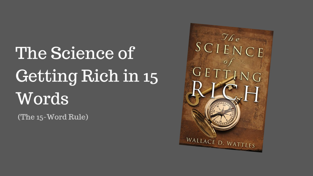 The Science of Getting Rich 15 Words