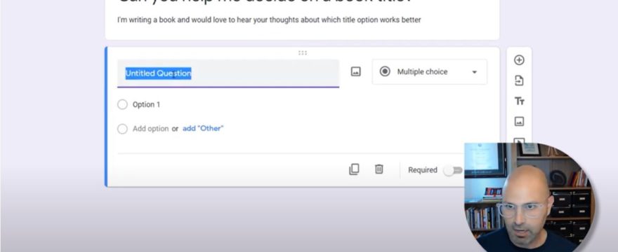 How to Run a Survey Using Google Forms for Book Writing