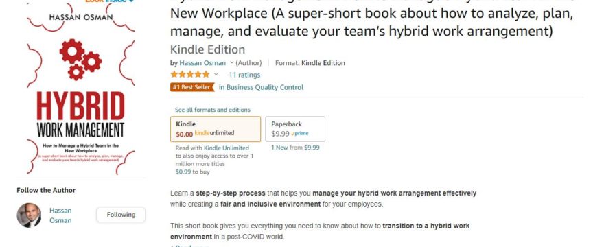 Hybrid Work Management No. 1 Best Seller